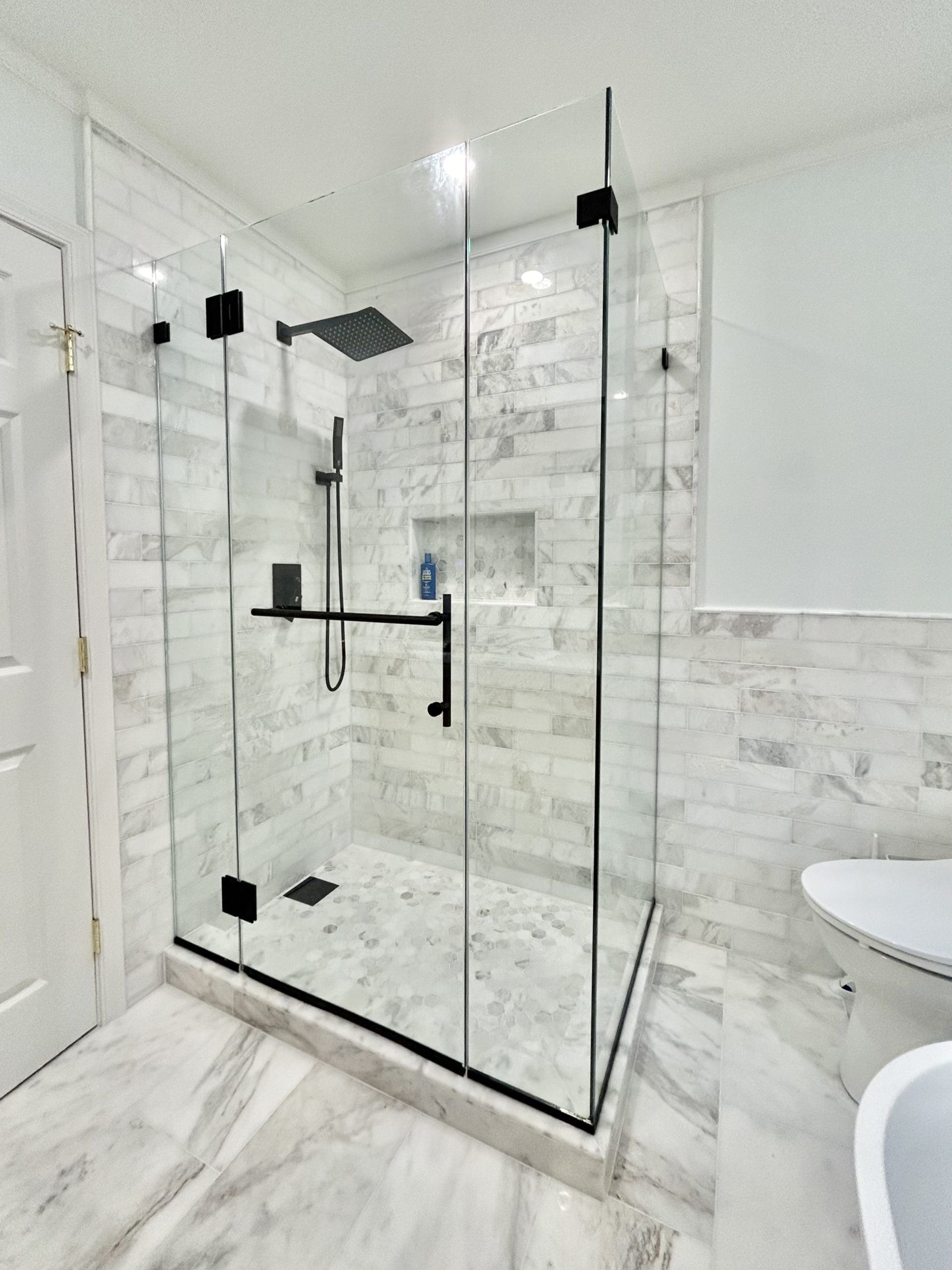 Frameless Shower Door in Potomac